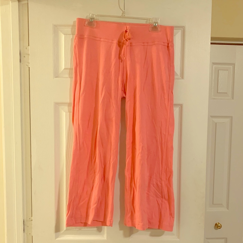Bebe cropped lounge pants